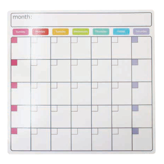 Month Soft Magnet Rubber Board