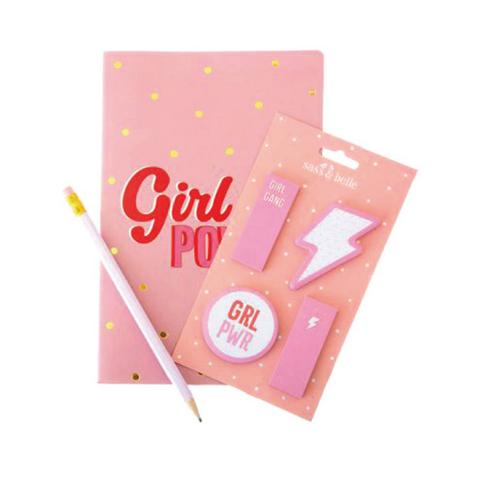 Girl PWR Stationery Set