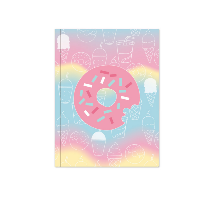 Rainbow Donut A5 Notebook