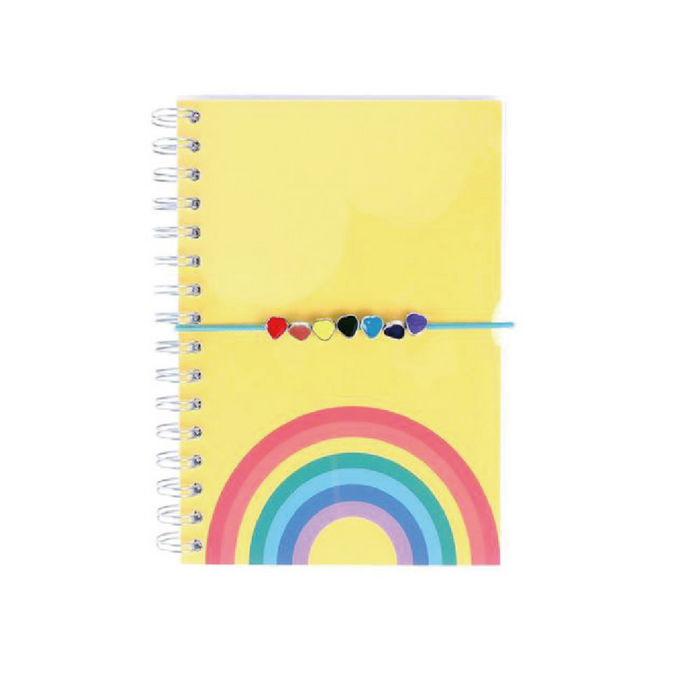Rainbow A6 Spiral Notebook