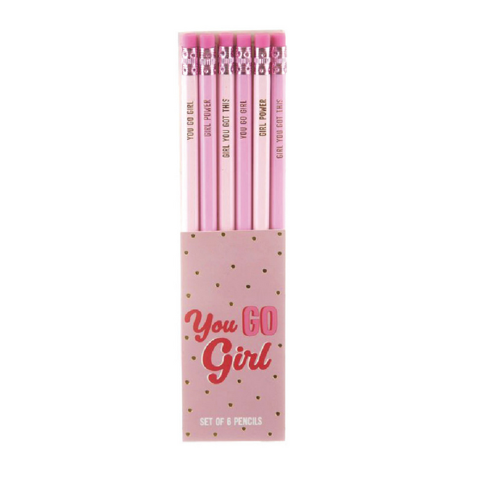 You Go Girl Pencil Set