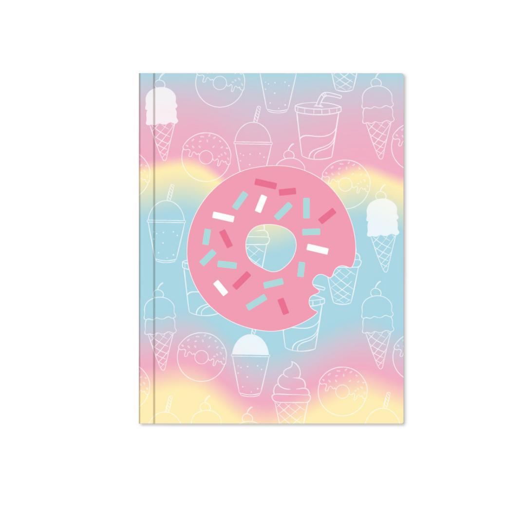 Rainbow Donut A5 Notebook — Milan Pacific